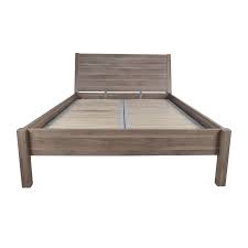 How to build a wooden bed frame. 62 Off Ikea Ikea Full Size Pewter Bed Frame Beds Bed Frame Ikea Bed Frames Full Size Bed Frame