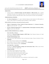 Resume Electrical Engineer Mep 9 Years Exp