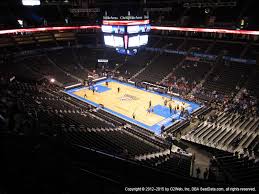 Chesapeake Energy Arena View From Upper Level 305 Vivid Seats