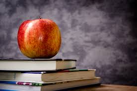 Image result for apple with books
