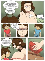 Мамин День Мии - мама с парнем в похотливом секс комиксе