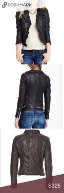 Muubaa Sabik Black Leather Biker Jacket Black Leather Biker Jacket Black Leather Leather Biker Jacket