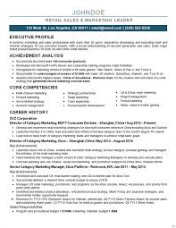 Marketing Director Resume Example