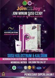 Produk ini berasaskan susu kolostrum khas daripada new zealand. Ready Stok C2joy Susu Kolostrum Terbaik Shopee Malaysia