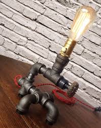 Pin On Metal Pipe Fitting Edison Bulb Lamp Demir Galvaniz Boru Ve Edison Ampul Ile Lamba Tasarimlar Dekorasyon