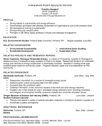 Resume Undergraduate Student Applying For Internship Examples Resume Cv Apply For Internship Education Resume Sample Resume