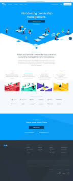 Cap Table Management Software And 409a Valuations Carta Best Landing Page Design Landing Page Inspiration Web App Design