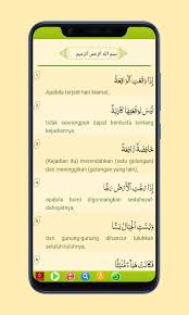 Surat al waqi'ah diturunkan sesudah surat thaa haa. Surah Al Waqiah Lengkap Android Apps Appagg