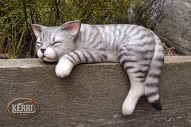 Katze Kantenhocker Keramikkatze Dekokatze Etsy Deko Katze Katzen Katzen Statue
