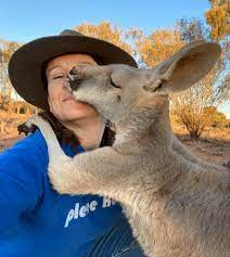 The Kangaroo Sanctuary Alice Springs - I love hugs and kisses from Queen Abi 🤗😘❤️ | Facebook