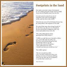 Footprints In the Sand FREE Printable
