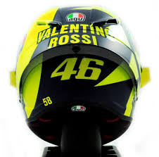 Valentino Rossi 2018 Campaign Agv Helmet Valentino Rossi Rennsport Motogp