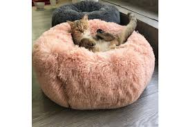 These are mostly made in late 2019 calming bed for dogs considered important as basic necessities of your pet. Dog Pet Cat Calming Bed Beds Large Mat Comfy Puppy Fluffy Donut Cushion Plush Au Dark Gray 60cm M Matt Blatt