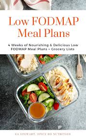 Low Fodmap Meal Plans Ea Stewart Integrative Registered Dietitian