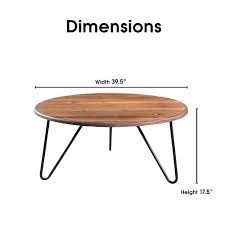 With a whitewashed water based sealed finish. Best Buy Serta Bryant Round Coffee Table Aged Pine Fctbrypinc02