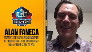 EXCLUSIVE: Alan Faneca moments after announcement of his election to the  Pro Football Hall of Fame