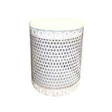 Dragon's breath garden stool, blue $115.00. Bungalow Rose Ponca Metal Garden Stool Wayfair