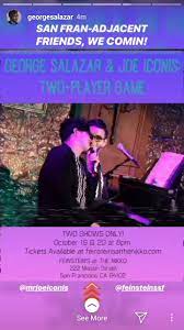 George Salazar And Joe Iconis George Salazar Be More Chill Michael X