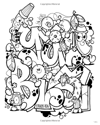 You might consider graffiti as a form of vandalism done by irresponsible guys but when done artistically and graffiti coloring pages. Pin On Adult Coloring Pages