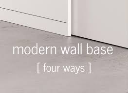 See more ideas about baseboards, baseboard trim, baseboard styles. Modern Baseboard Design 4 Ways 30x40 Design Workshop