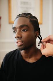 Getting Ready: Caleb McLaughlin Gears Up For The Dior Men SS24 Show
