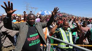 South africans on friday commemorated the seventh anniversary of the marikana massacre, which ''we must never forget about the violent massacre of 34 black mineworkers by the government of the. South Africans Mark Anniversary Of Marikana Massacre News Dw 16 08 2013