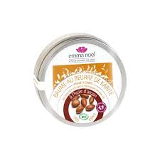 Baume Au Beurre De Karite A L Huile D Argan Bio 140g Emma Noel