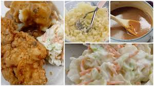 Resipi ayam goreng ala kfc, rangup di luar, juicy di dalam via www.sajakongsi.com. Resepi Ayam Goreng Snack Plate Ala Kfc Siap Dengan Mashed Potato Coleslaw Sekali Berbaloi