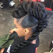 Mohawk braid hairstyles are having a bit of a moment right now & we're totally on board. See 50 Ways You Can Rock Braided Mohawk Hairstyles Hair Motive Hair Motive