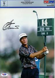 Pga tour stats, video, photos, results, and career highlights. Ben Crenshaw Psa Autographfacts