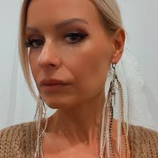 Buy Elegant Bridal Crystal Dangle Plugs Earrings 6g (4mm) to 000g (11mm) 2g  0g Silver or Gold Pearl Hider Rhinestone Ear Plugs Online in India