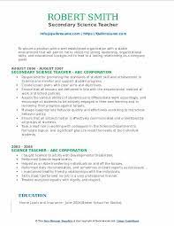 If you are looking out for teacher jobs then wisdomjobs.com is the best place which can help you in landing upon your dream job in teaching field. Science Teacher Resume Samples Qwikresume