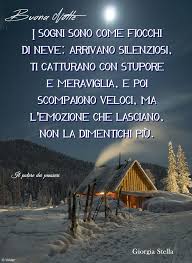 Visualizza altre idee su buonanotte, auguri di buona notte, inverno. I Sogni Sono Come Fiocchi Di Il Potere Dei Pensieri Facebook