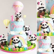 Cute babies, puppies or kittens. Cute Panda Cake Celebrate Kids Birthday In Dubai Pandoracake Ae