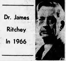 The earlier post brought up a question, How did Ritchey Woods get its name?  Ritchey Woods Nature Preserve was named for Dr. James O. Ritchey. A  well-respected doctor, he graduated from Indiana