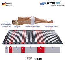Unser matratzen abc vergleich hat herausgestellt, dass die qualitätsstufe des getesteten vergleichssiegers das testerteam besonders herausstechen konnte. Betten Abc Max Premium Nv 7 Zonen Lattenrost Kaufland De