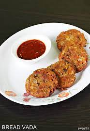 Bread Vada Recipe Vegetable Bread Vada Bread Snacks Recipes Recipe Quick Recipes Snacks Bread Snacks Recipe Indian Food Recipes