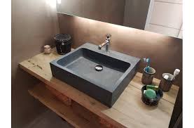 Robinet de douche, robinet de lavabo, robinet pour vasque, robinet tendance et moderne au style contemporain et épuré. Vasque Salle De Bain Evier Granit Gris Trou Robinetterie Integre Alpha