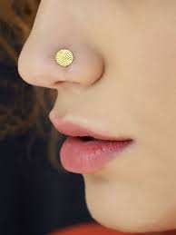 Buy Sliver Textured Nose Pin Online At Theloom Nose Jewelry Nose Piercing Jewelry Silver Nose Ring