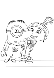 Dibujos Para Colorear De Los Minions