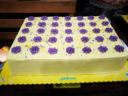 Goldilocks' menu has a wide range, offering traditional cakes to local sweet delicacies. Lemon Greentea Goldilocks Celebrates 50th Anniversary With National Cake Day