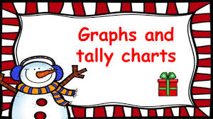 christmas maths tally chart and graph activities lesson