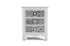 Blanc designs, george town penang, malaysia. Table De Chevet Blanc Noir Pireana Table De Chevet Pas Cher