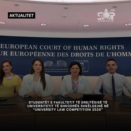 Per here te pare, Fakulteti i Drejtesise i Universitetit te Shkodres u be pjese e ketij kompeticioni