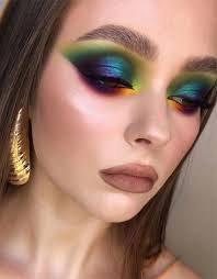 Latest Makeup Styles Trends Anyone Can Try Now Latest Makeup Orange Eye Makeup Colorful Makeup