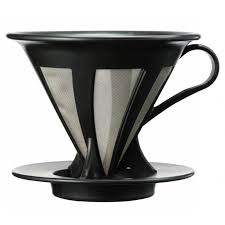 Hario Cafeor Dripper 2 Cup 2 Colours Stainless Steel Coffee Coffee Dripper Coffee