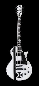 Esp Ltd James Hetfield Signature Iron Cross Electric Guitar Esp Ltd James Hetfield Ironcross Snowwhite James Hetfield Guitar Guitar James Hetfield