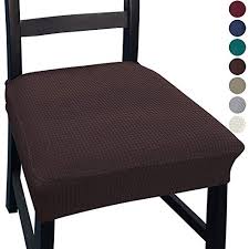 Kadell stretch velvet xl size dining chair cover seat removable waterproof slipcover for dining room wedding banquet party kitchen home chair seat covers. Northern Brothers Chair Seat Covers Dining Chair Cover Set Covers For Dining Room Chairs Chololate 6 Pricepulse