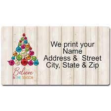 Shop for christmas address labels at miles kimball to take the work out of addressing your holiday greetings. Believe Fun Modern Christmas Return Address Label Believe In The Season Christmas Address Labels Office Supplies Labels Indexes Stamps Apeur Eu