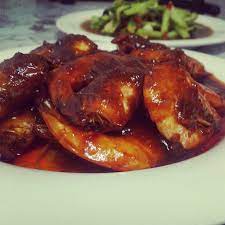 Udang Masak Merah Food Chicken Wings Prawn
